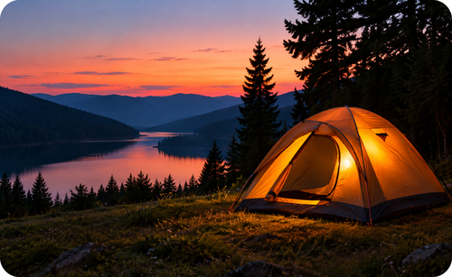 🏕️ Kamp, araç ve açık hava kullanımı