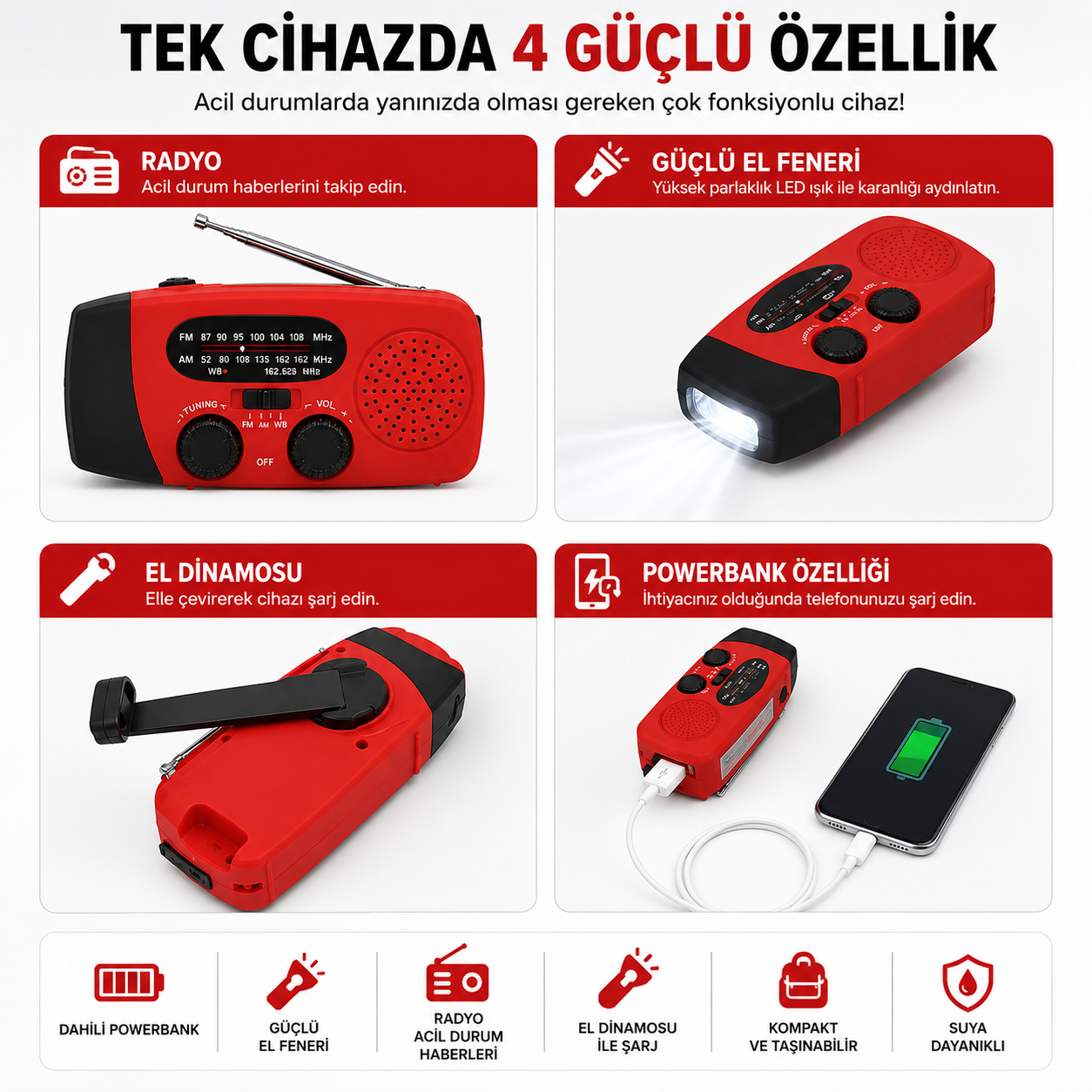 Acil Durum Radyosu Voltora™