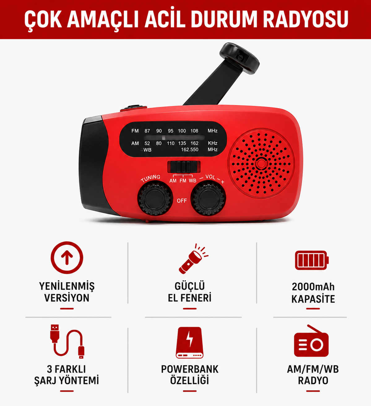Acil Durum Radyosu Voltora™