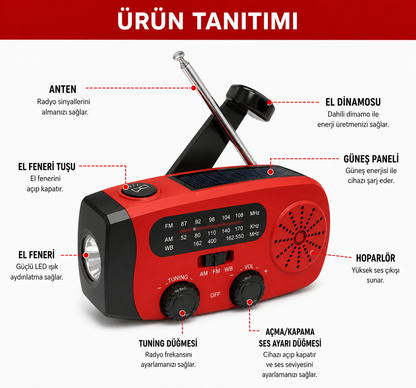 Acil Durum Radyosu Voltora™
